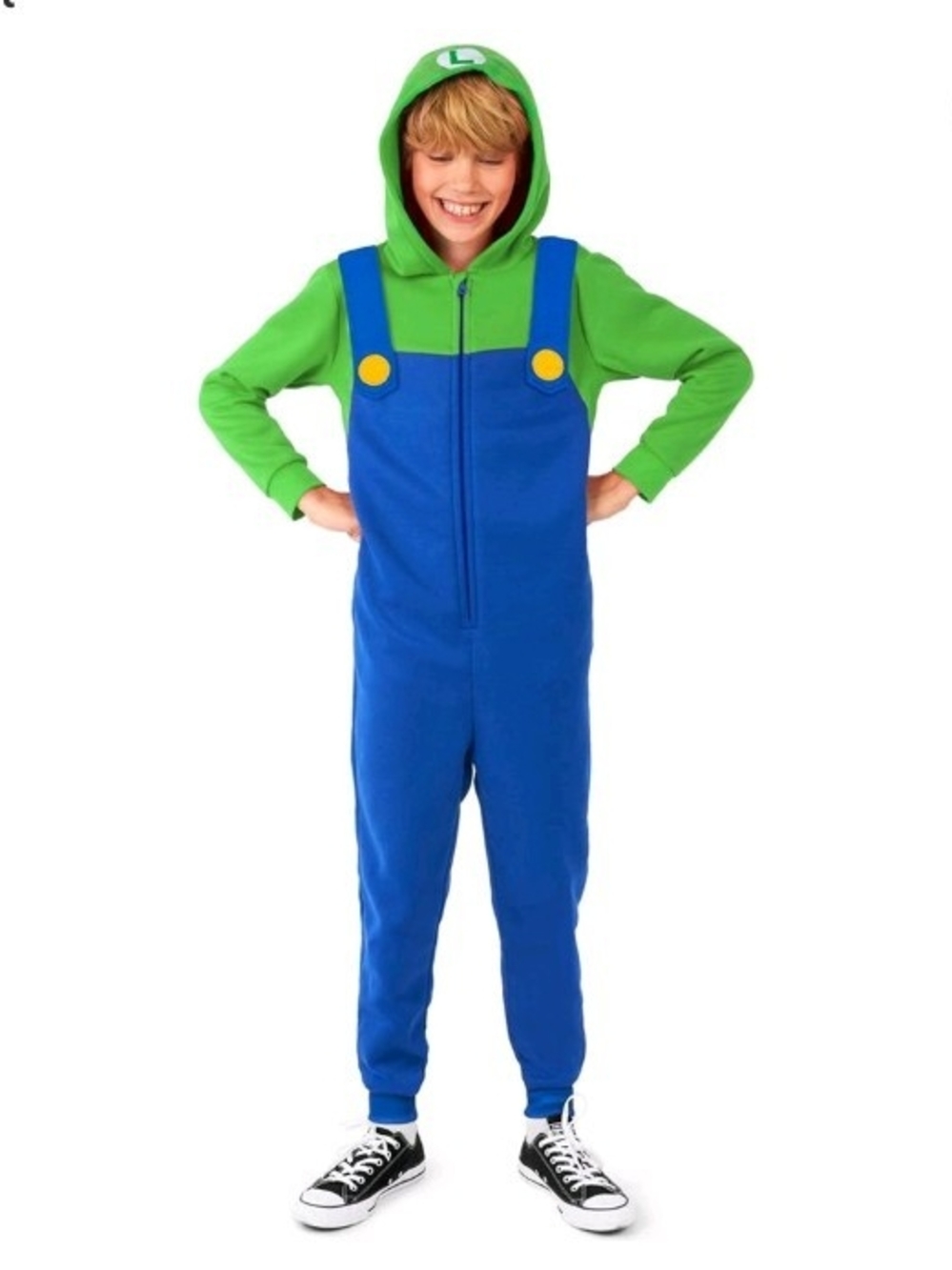 Super Mario Bros Luigi Unionsuit Size 5T NWT